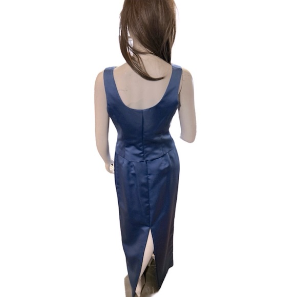 Michelangelo 3pc Gown with Matching Satin Wrap - Picture 4 of 4